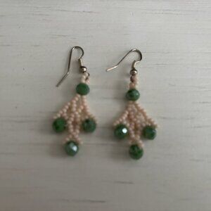NWOT Handmade Beaded Earrings